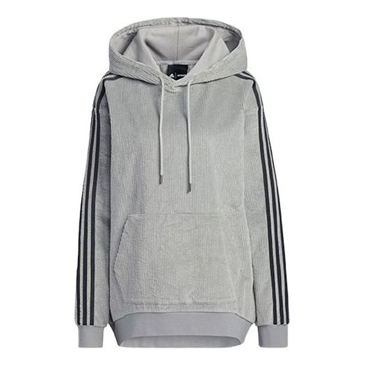 adidas originals x IVY PARK Crossover Side Stripe Loose Pullover Gray HG2520