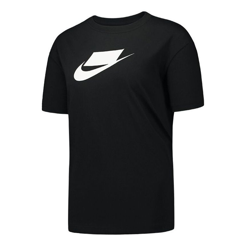 (WMNS) Nike Casual Sports Training Round Neck Short Sleeve Black T-Shirt DB9828-010