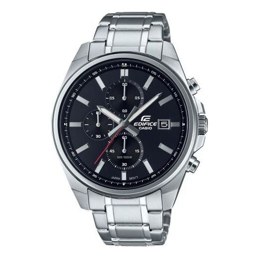 CASIO EDIFICE Quartz Waterproof Mens Black Analog EFV-610D-1AVUEF