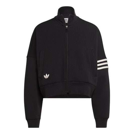 (WMNS) adidas Adicolor Neuclassics Track Jacket 'Black' IB7317
