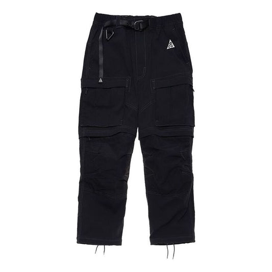 Nike x ACG Smith Summit Cargo Pocket Bundle Feet Breathable Casual Long Pants Black CV0656-011