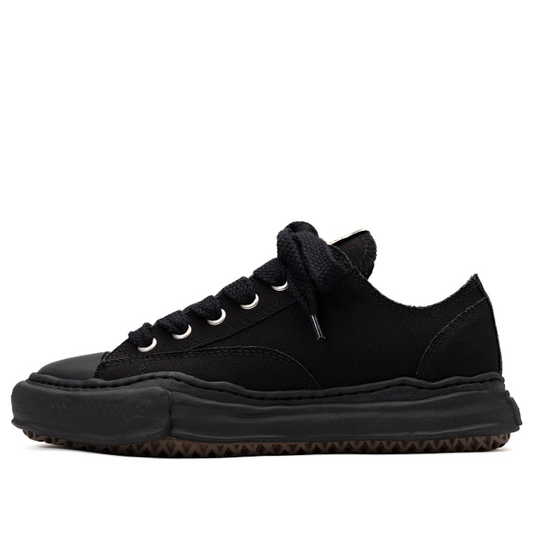 Maison MIHARA YASUHIRO PETERSON OG Sole Canvas Low-top Sneaker 'Black' A01FW702-BLKBLK