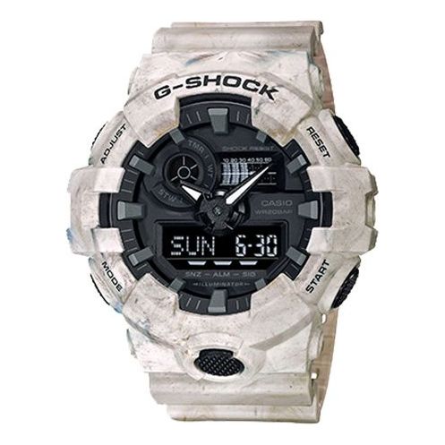 CASIO G-Shock Analog-Digital 'White' GA-700WM-5APRD