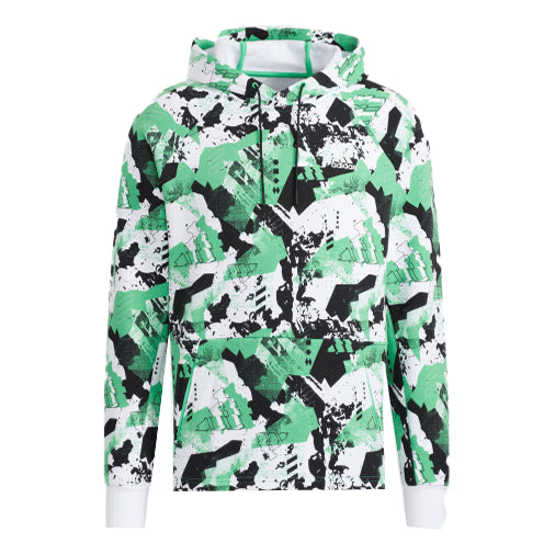 adidas Snw Gfx Hoody Funny Pattern Pullover Sports Couple Style Green H13810