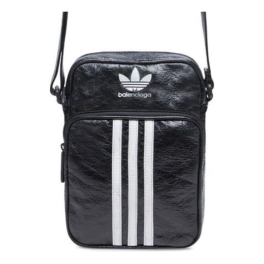 Balenciaga x adidas Small Crossbody Messenger Bag 'Black White' 721850210M41091