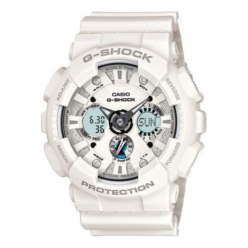 CASIO G-Shock Analog-Digital 'White' GA-120A-7APR