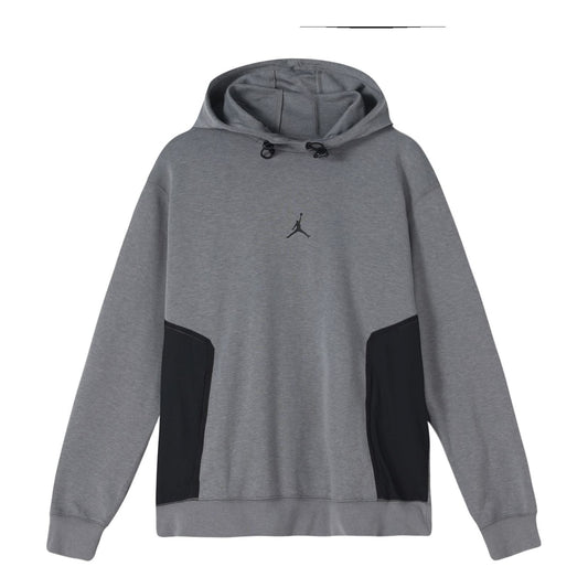 Men's Jordan Casual Sports Logo Pullover Long Sleeves Gray DA9850-091