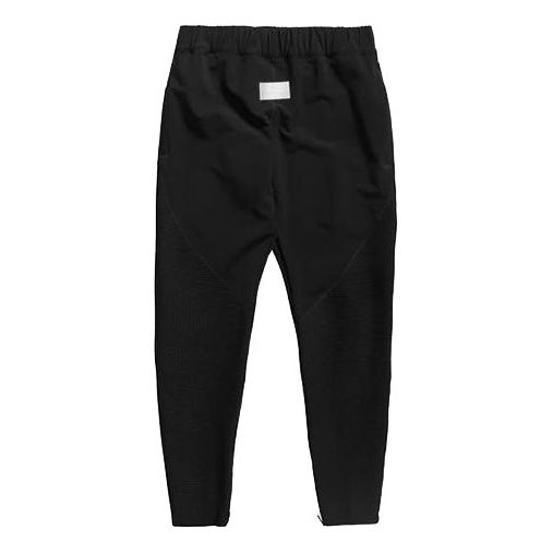 Nike x Fear of God Crossover Solid Color Slim Fit Sports Pants Black AR0640-010