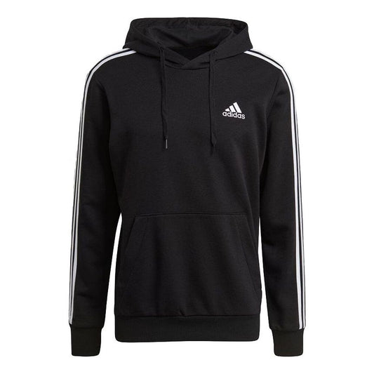 adidas Athleisure Casual Sports hooded Pullover Black GK9062