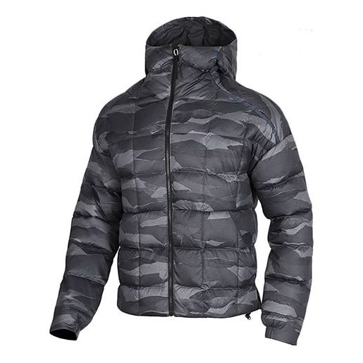 adidas Camouflage Outdoor Stay Warm Down Jacket Black FI2724