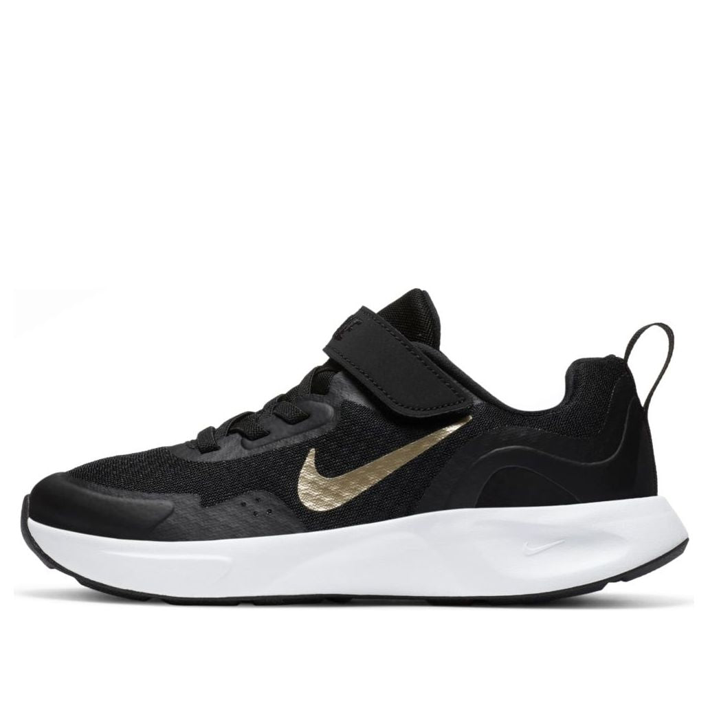 (PS) Nike Wearallday 'Black Metallic Gold' CJ3817-005