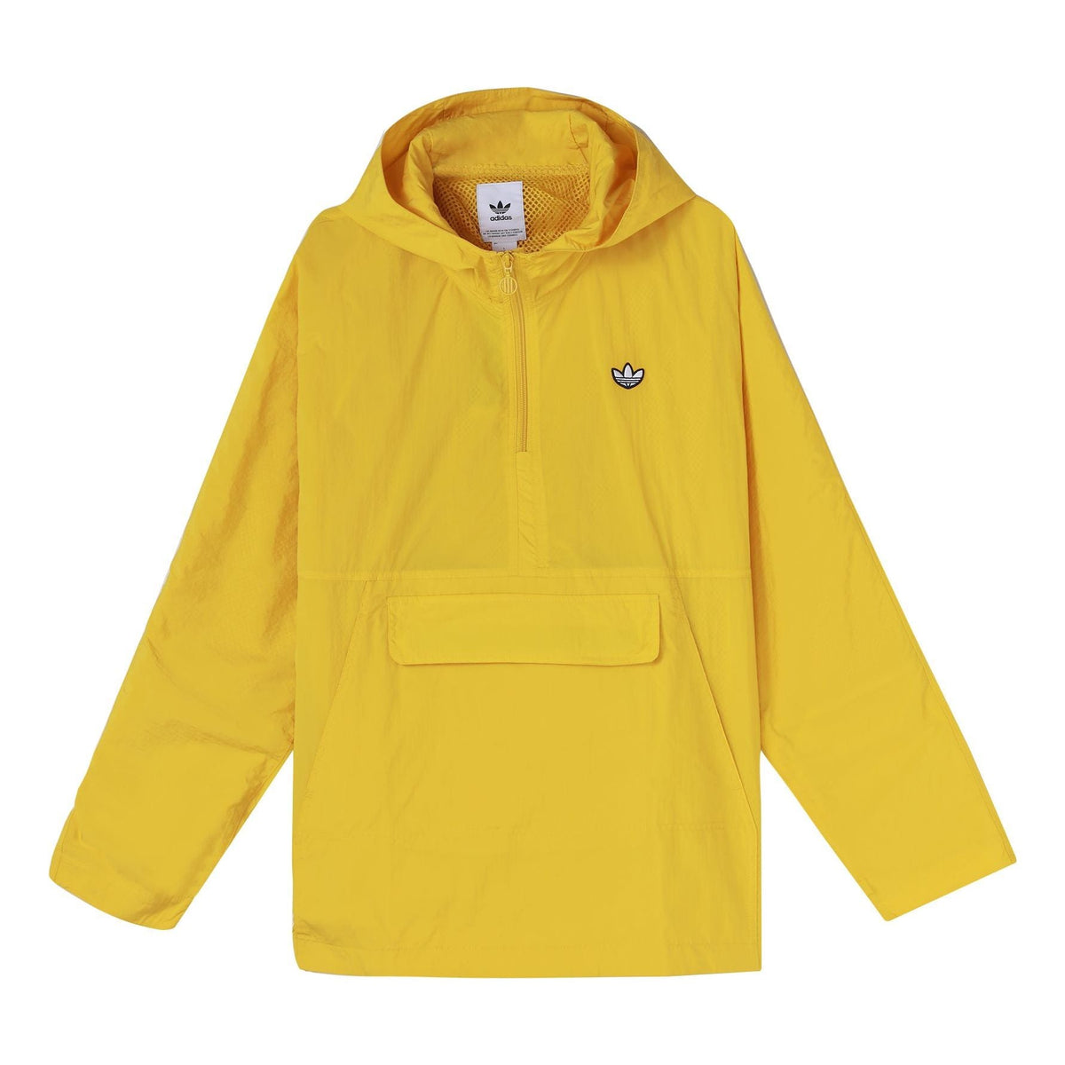 adidas originals Lightweight Pullover Jacket Tribe Yellow DU7857
