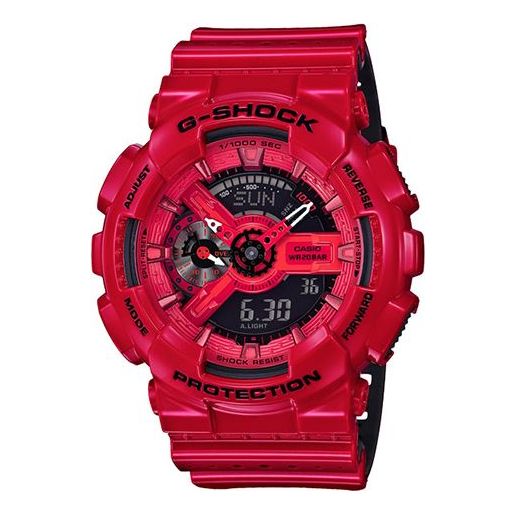 CASIO G-Shock Analog-Digital 'Red' GA-110LPA-4A