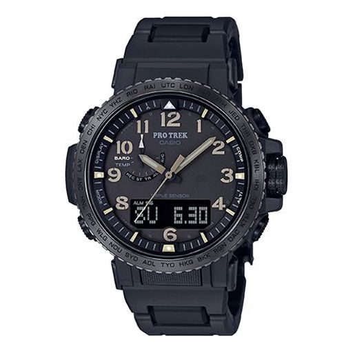 CASIO Waterproof Sports Solar Powered Mens Black Analog/Digital Combo PRW-50FC-1PR2021