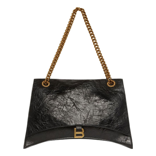 (WMNS) Balenciaga Crush Large Chain Bag 'Black' 716332210IT1000