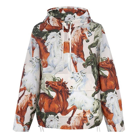 Men's KENZO FW20 Pattern Printing Colorblock FA65BL0499PC-01