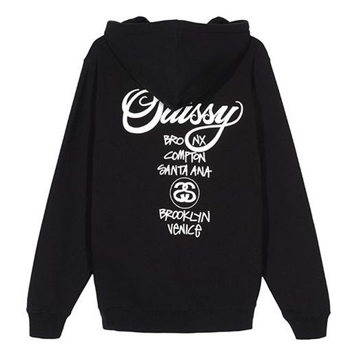 Stussy World Tour Unisex Black 3923614-BLACK