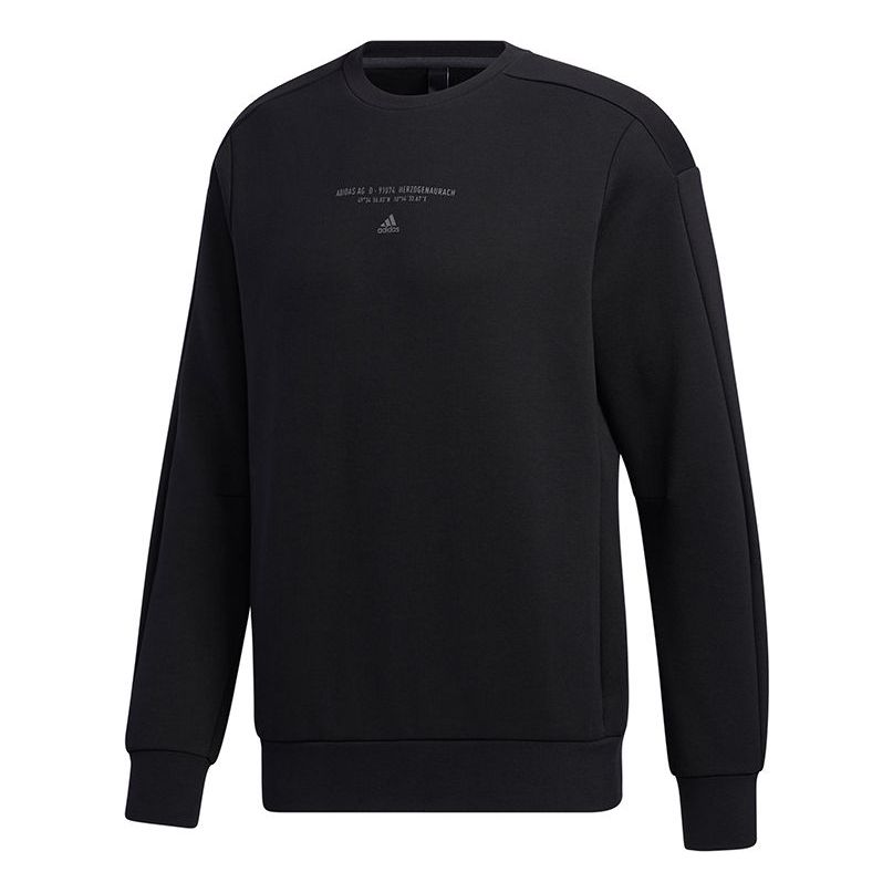 adidas Th Swt Silo Sport Round Collar Men's Black GM4413