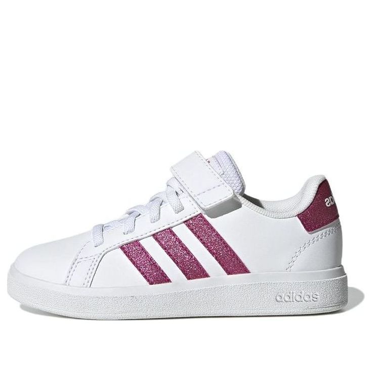 (PS) adidas Grand Court 2.0 'White Team Real Magenta' GX7159