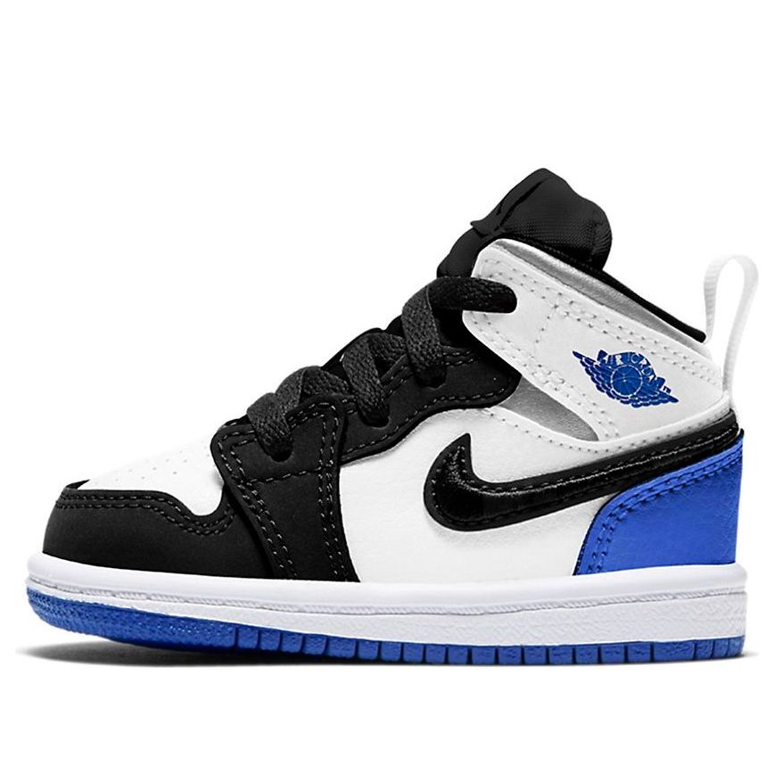 (TD) Air Jordan 1 Mid SE 'Royal Black Toe' BQ6933-102
