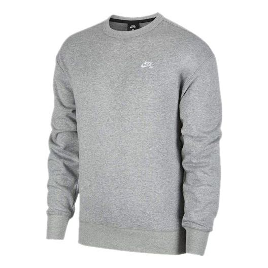 Nike SB Skateboard Round Neck Pullover dark grey Gray CK5124-063