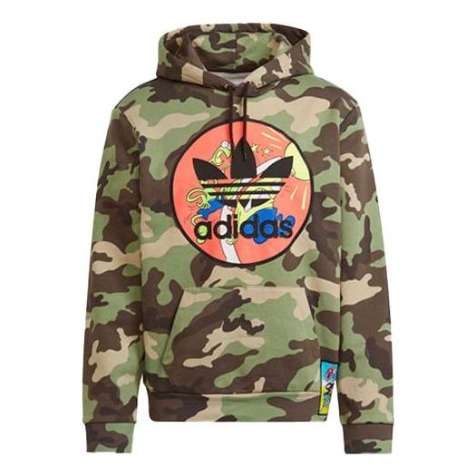Men's adidas originals x JEREMY SCOT Crossover Pattern Fleece Multi-Color H53373