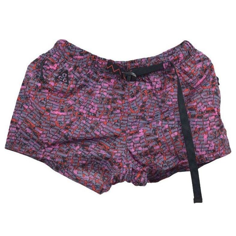 (WMNS) Nike Lab ACG Shorts 'Black Pink' BQ7291-010