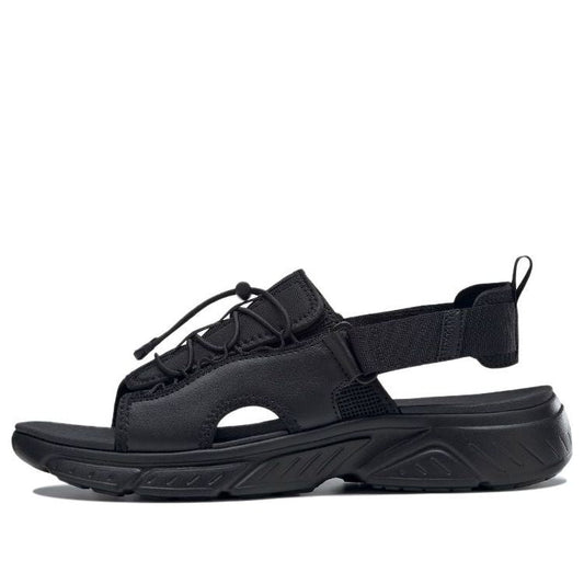 Reebok Hyperium Slides Athleisure Casual Sports Sandals Unisex Black GV7080