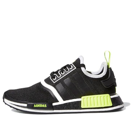 (GS) adidas NMD_R1 Big Kid 'Black Solar Yellow' GY5060