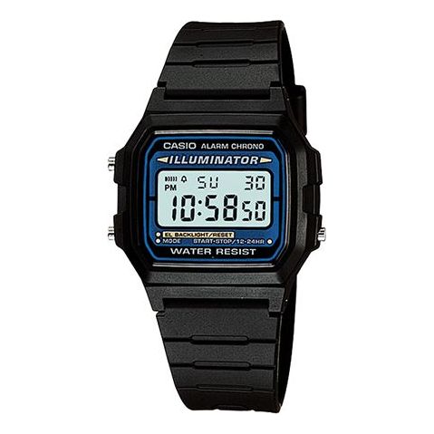 CASIO G Shock Waterproof Quartz Sports Mens Black Digital F-105W-1A