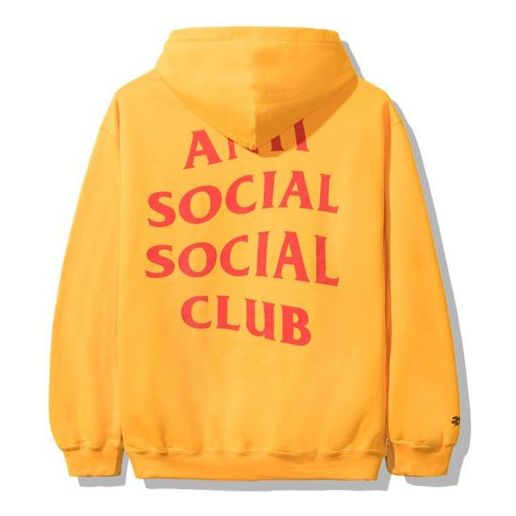 ANTI SOCIAL SOCIAL CLUB x DHL Unisex Letter Printing Yellow ASSW523