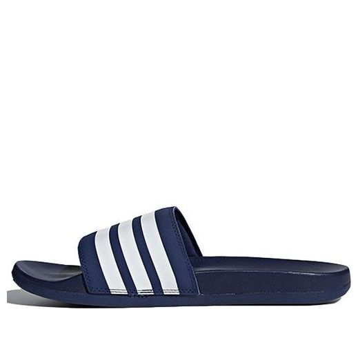 adidas Adilette Comfort Slides 'Dark Blue White' B42114