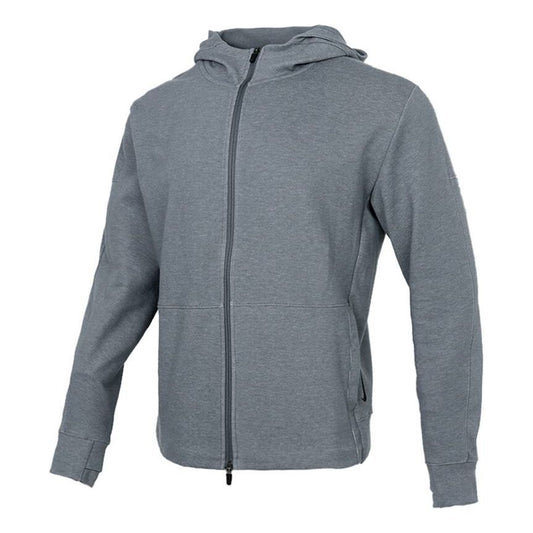 Nike Yoga Full-length zipper Cardigan hooded Sports Jacket Gray CU6261-068