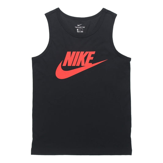 Nike AS Nike Sportswear TANK ICON FUTURA 'Black Red' AR4992-010