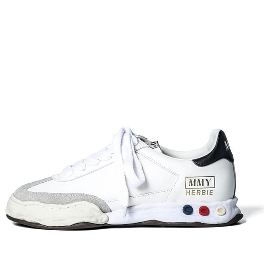 Maison MIHARA YASUHIRO HERBIE OG Sole Leather Low-top Sneaker 'White' A09FW702-WHT