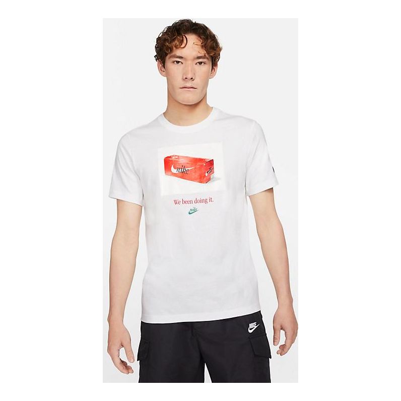 AS Men's Nike Sportswear Tee SWOOSH 50 PHOTO White DJ1390-100