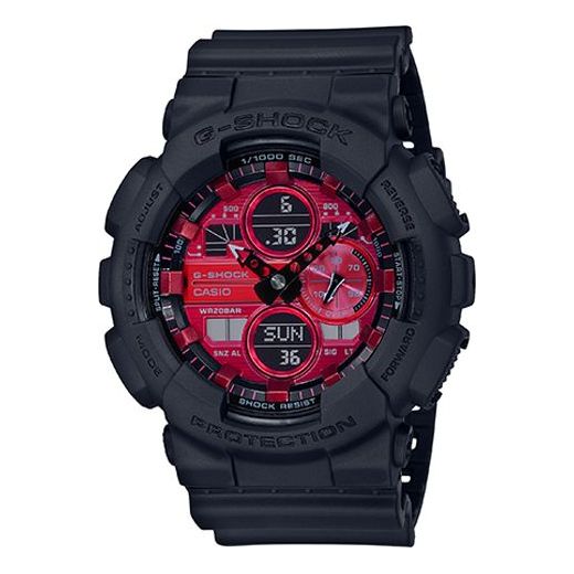 CASIO G-Shock Analog-Digital 'Black' GA-140AR-1APR-PERSON