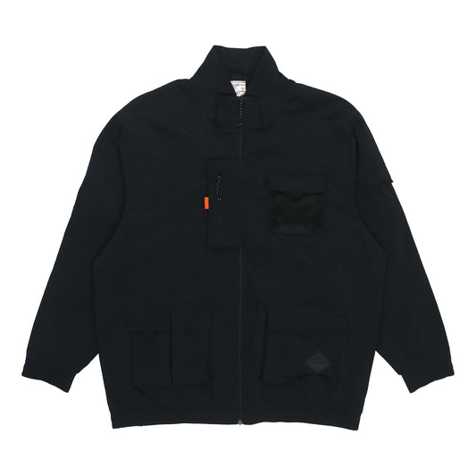 adidas neo W Cg T1 Outdoor Cargo Multiple Pockets Sports Logo Jacket Black HE7940