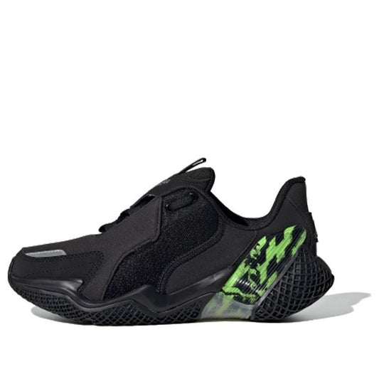 (GS) adidas 4UTURE RNR J 'Black Green' EG1777