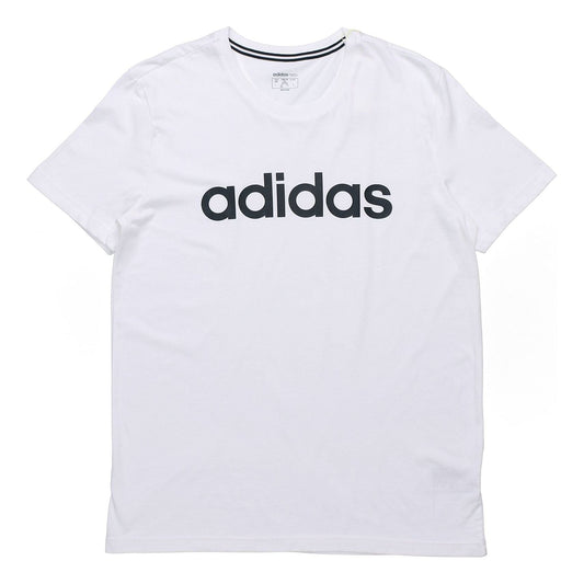 adidas neo M Esntl Lg T 1 Sports Short Sleeve White FP7396