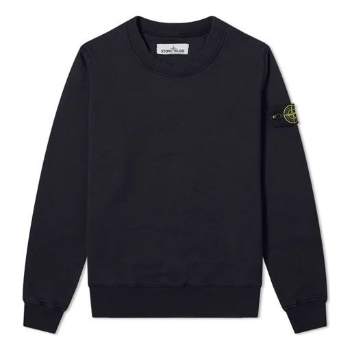 STONE ISLAND Long Sleeves T-Shirt 'Black' 721563051-V0029