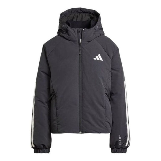 (WMNS) adidas Puffy Down Jacket Asia Sizing 'Black' JG3866