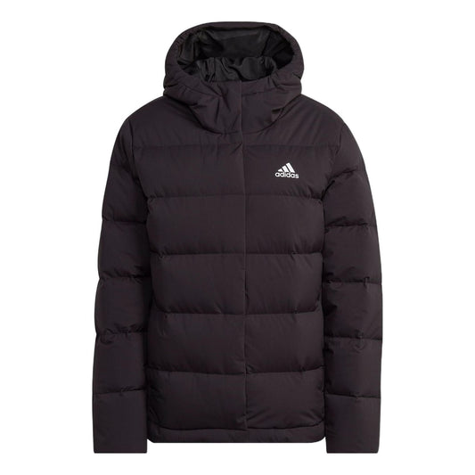 (WMNS) adidas Helionic Hooded Down Jacket Asia Sizing 'Black' HG8747