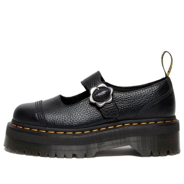 (WMNS) Dr. Martens Addina Flower Buckle 27644001