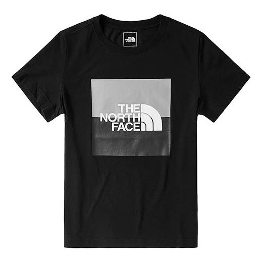 THE NORTH FACE Classic Box Logo Short Sleeve Black 4NFU-JK3