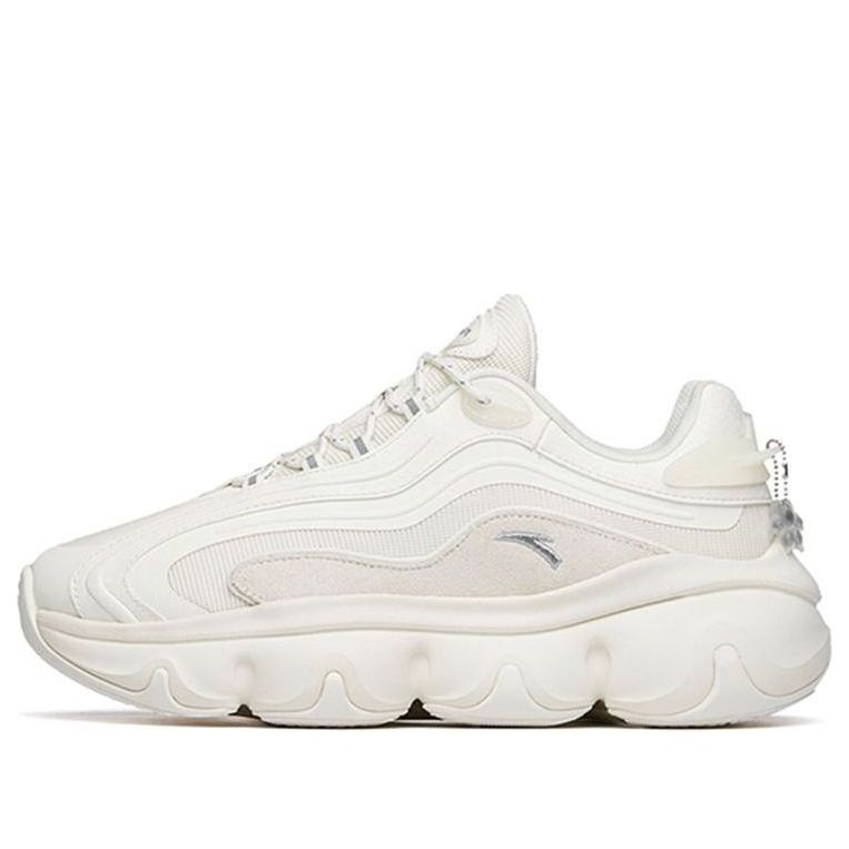(WMNS) ANTA Life Series Sneakers 'Thick Sole Silver White' 122148895R-1