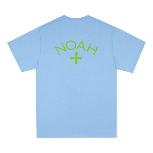 NOAH Nyc Summer Core Logo Tee Short Sleeve Unisex Light Blue T15SS20LBL