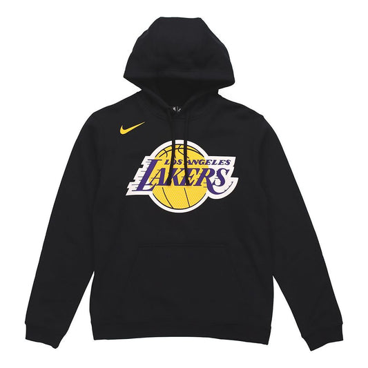 Nike NBA Los Angeles Lakers Drawstring Fleece Lined Black AV3542-010