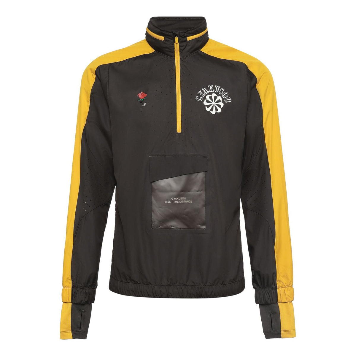 Nike Lab x Gyakusou Half Zip Hooded Top 'Dark Yellow' CD7108-274
