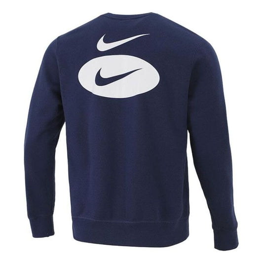 Nike League As Sportswear Sl Bb Crew 'Navy White' DM5461-410